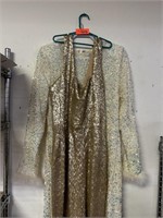 2PC EVENING GOWNS / SEQUINED ETC