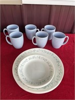 Corelle cups & dishes