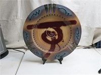 Decorative Plate Art  Signed (Large)