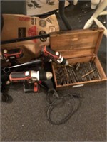 Drill Bits and Tool Lot