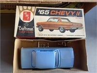 1965 CHEVY 2 HARDTOP MODEL CAR AND BOX