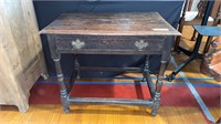 ANTIQUE TAVERN TABLE W/ 1 DRAWER