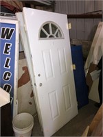 36" x 80” insulated door w/ window