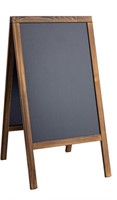 TIANSE MAGNETIC BLACK WOODEN A-FRAME CHALKBOARD