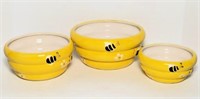 Bee Theme Nesting Bowls