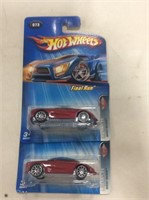 Two 2005 Hot Wheels Buick Wildcat Final Run