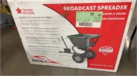 Brinly broadcast spreader