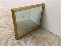 Beveled Glass Mirror in Gold Gilt Frame