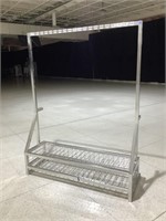 Industrial garment rack