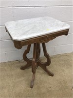 Victorian Marble Top Parlor Table