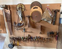 All Tools on Peg Board