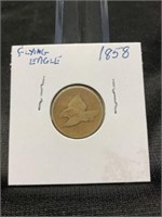 1858 Flying Eagle Penny