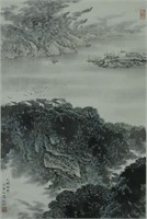 Chinese Ink Color Painting