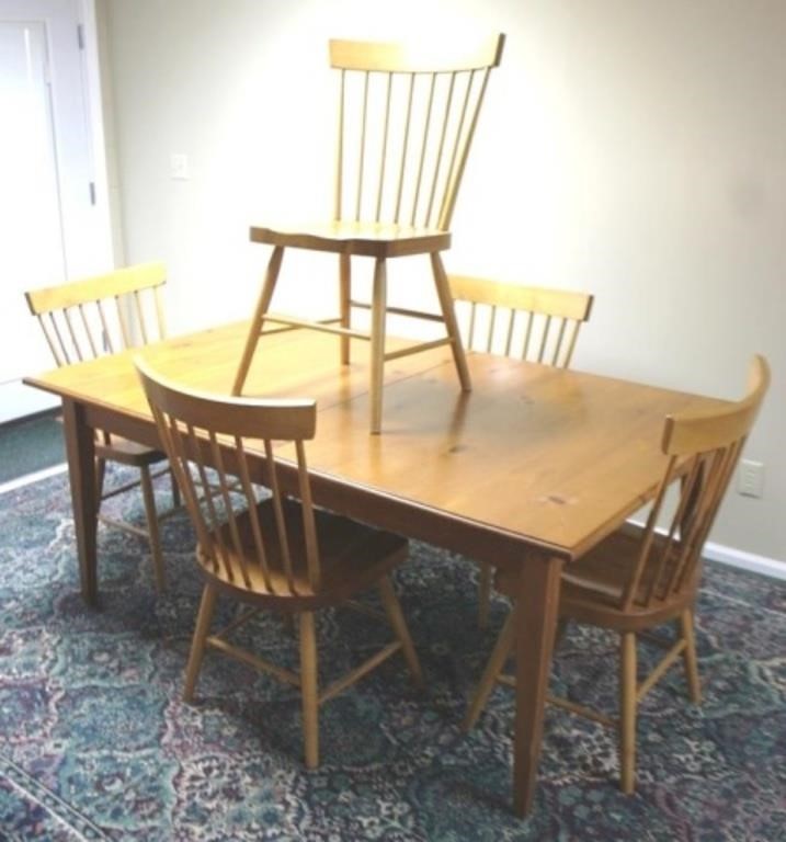 Dining Table with 5 chairs