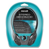 Maxell NB201 Stereo Neckband Headphones