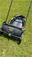 earth wise lawn sweeper