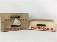 Vintage Wooden Pepsi-Cola Crate Parts