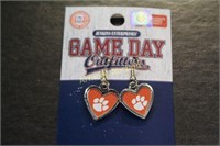 GAME DAY CLEMSON EARRINGS