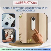 GOOGLE NEST(2ND-GEN) WIFI VIDEO DOORBELL(MSP:$239)