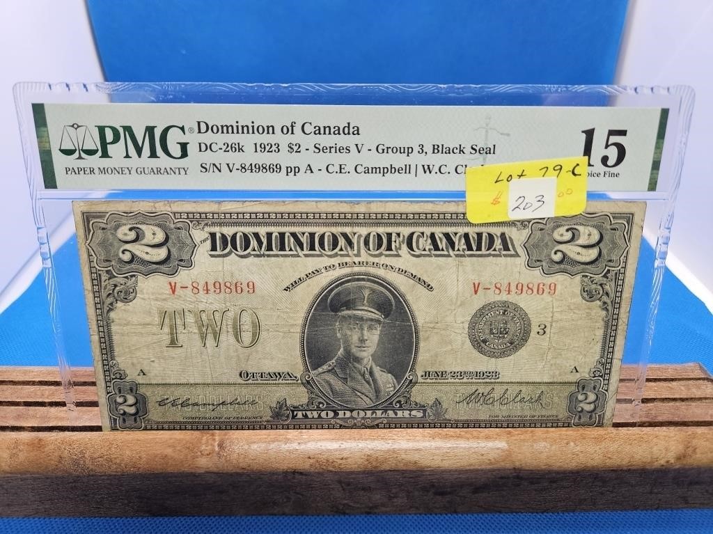 Auction 59 Blow Out On Paper Money