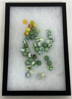 RARE LOT OF ANTIQUE MARBLES