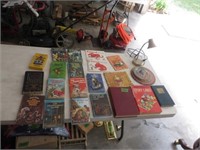 Hardback Books:  I.e..  Hardy Boys, Walt Disney