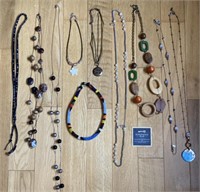 Lot of Assorted Costume Jewelry Necklaces