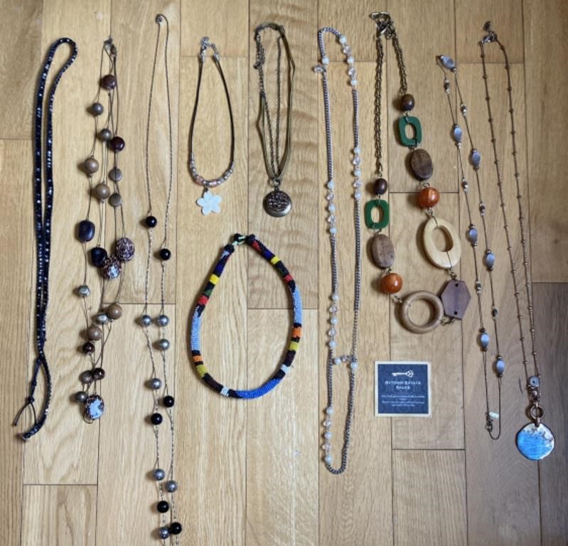 Lot of Assorted Costume Jewelry Necklaces