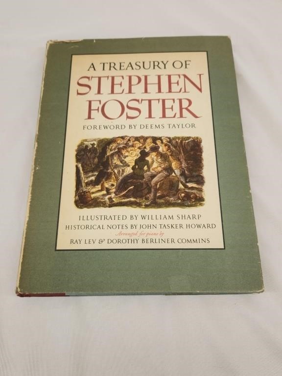 Treasury of Stephen Foster - Sheet Music Book