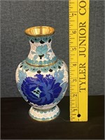 Vintage Cloisonne Enamel Vase