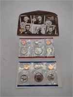 US Mint 1985 Uncirculated Coin Set D & P Marks