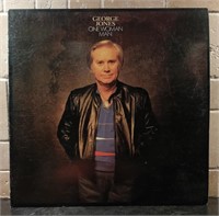 George Jones - One Woman Man LP Record