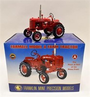 1/12 Franklin Mint Farmall Model A Farm Tractor