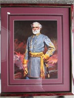 Framed Robert E. Lee 27”x32”