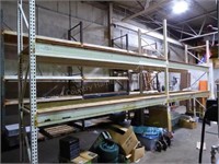 Pallet rack - 24.5 ft wide x 12 ft tall x 42 in de