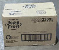 (AF) Wrigley ' S Juicy Fruit Gum. 14/20 Package