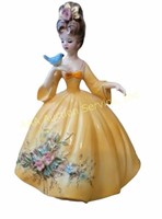 Josef originals figurine - girl in yellow dress