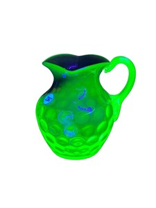 Uranium Rubina Verda Glass Pitcher