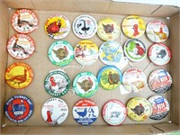 1946 to 1969 Mixed Turkey Day Buttons