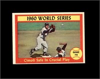 1961 Topps #309 WS Game 4 EX to EX-MT+