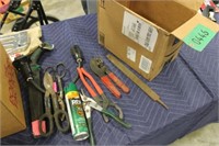 Limb Saw, C Clamps, Filter Wrenches, Misc