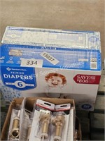 150ct diapers size 6