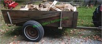 wood wagon trailer