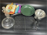 Assorted Pot Holders/ Cookware