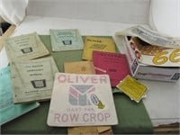 Oliver Tractor Manuals and Decals