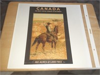 8” x 12” Canada poster