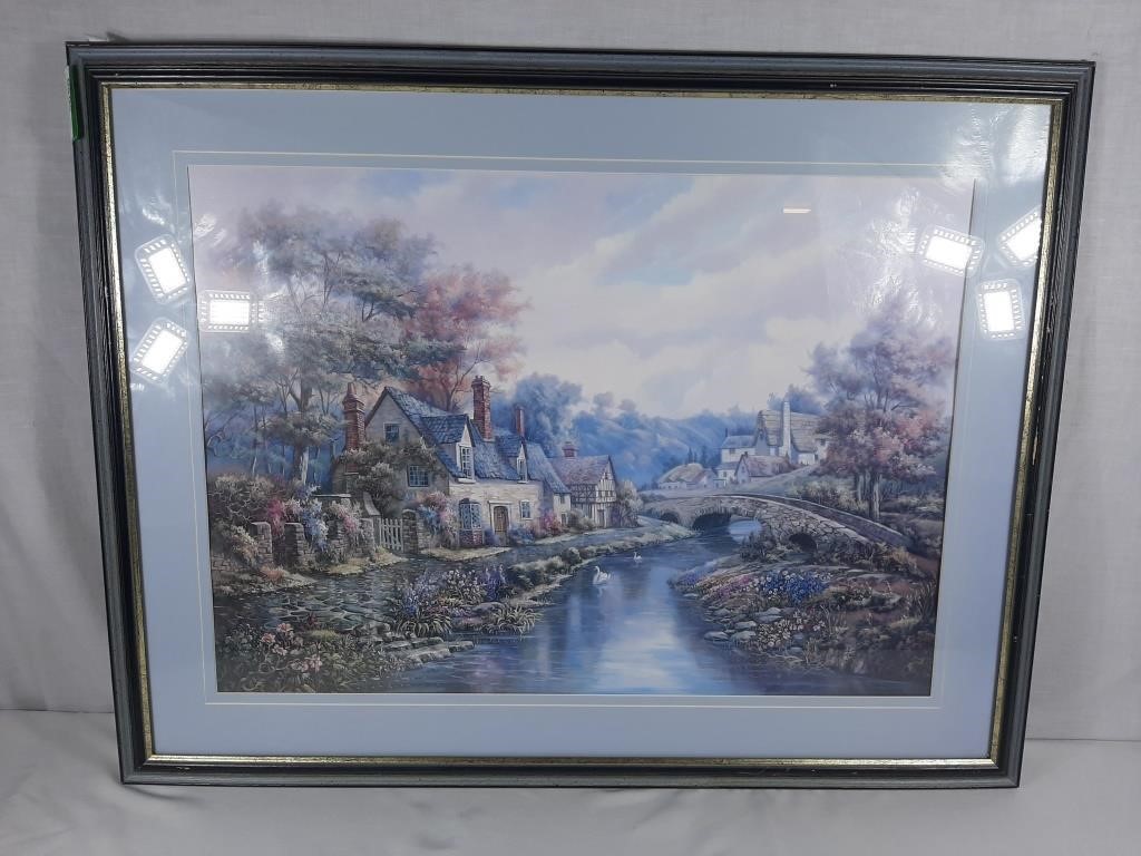 Framed painting 40" x 31"