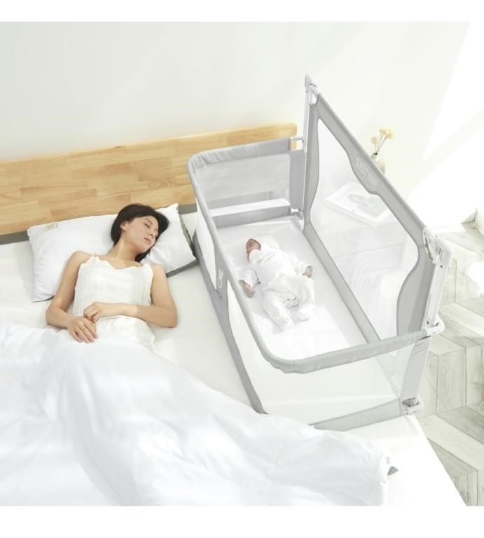 SISTINE Baby Bedside Crib Slightly used