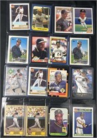 (16) Barry Bonds Cards HOF 1986-1993