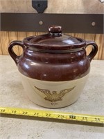 1776 clay bean pot